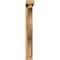 Ekena Millwork Funston Block Rough Sawn Bracket w/ Offset Brace, Western Red Cedar, 4"W x 20"D x 32"H BKT0402X20X32FST05RWR - alternate 4